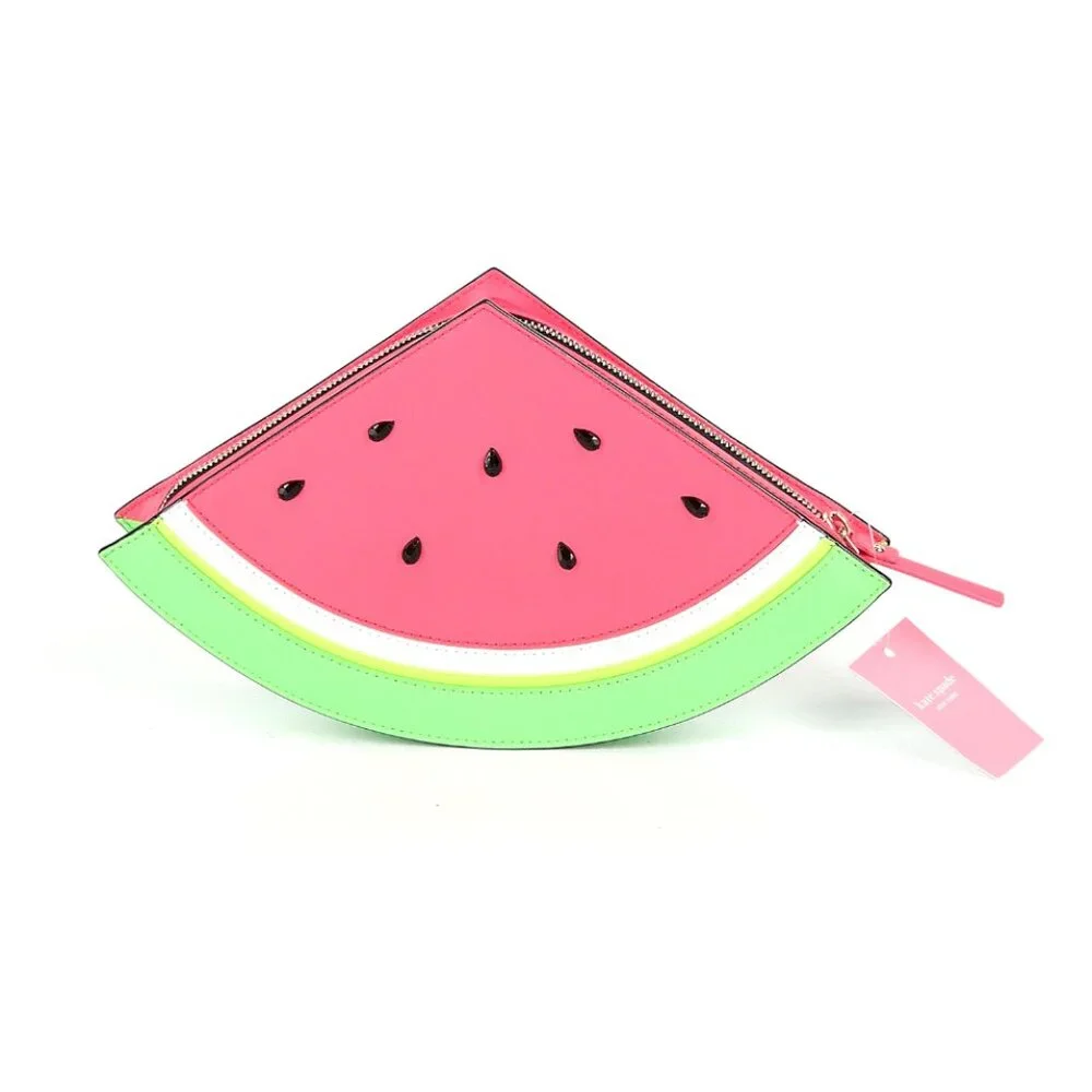 🎁 🍉 NWT Kate Spade New York Make A Splash Watermelon Clutch